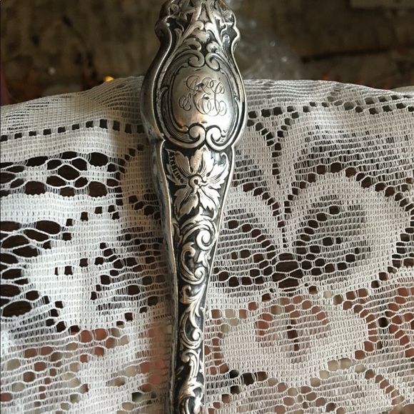 Antique beautifully ornate Sterling Silver Victorian Era 🎩 Boot / Button Hook - Picture 4 of 16